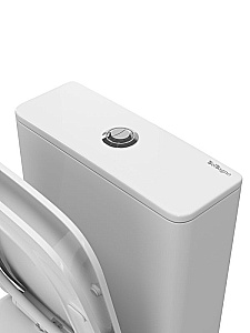Унитаз-компакт BelBagno ROMANO-TOR BB2803CP/T-TOR/SC белый, с крышкой микролифт, с бачком, безободковый, слив-торнадо купить в интернет-магазине Sanbest
