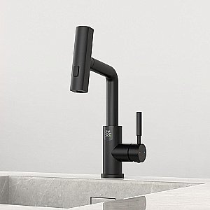 Смеситель для раковины Black&white Sky Day SD3028B черный матовый купить в интернет-магазине сантехники Sanbest