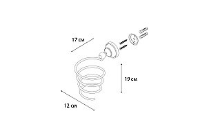 Держатель для фена FIXSEN Bogema FX-78519 купить в интернет-магазине сантехники Sanbest
