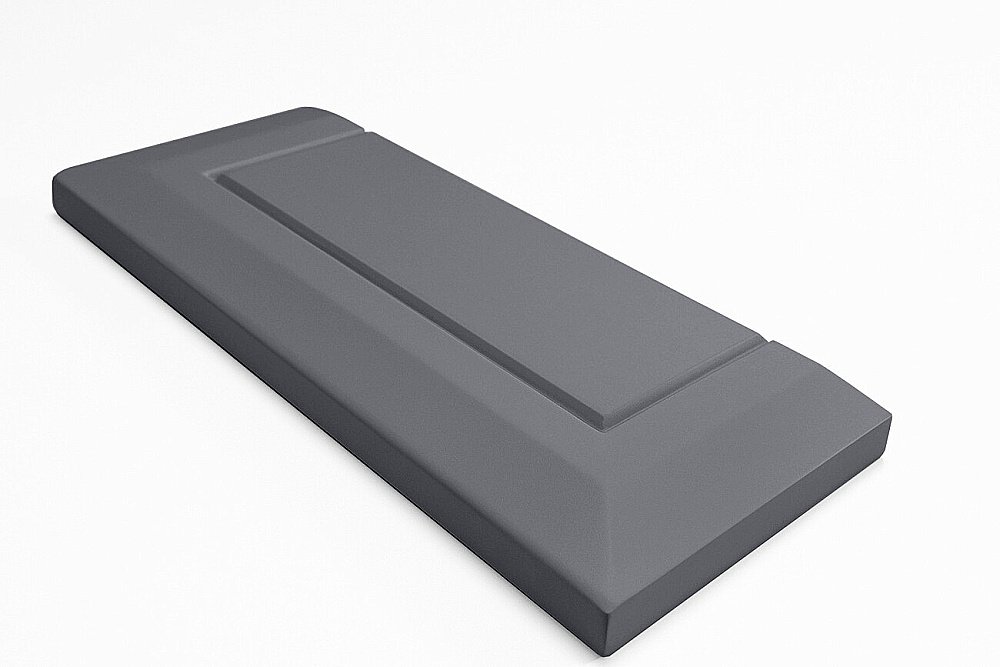 Пенал подвесной Grossman Кристалл 40 303543 графит матовый для ванной в интернет-магазине сантехники Sanbest