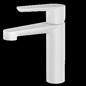 Смеситель для раковины D&K Bayern.Munchen DA1562108 белый матовый купить в интернет-магазине сантехники Sanbest