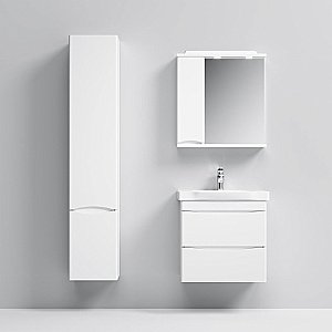 Зеркало со шкафом AM.PM Like 65 белый в ванную от интернет-магазине сантехники Sanbest