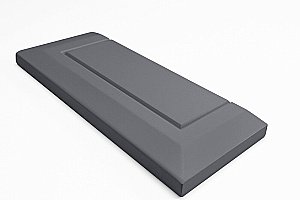 Пенал подвесной Grossman Кристалл 40 303543 графит матовый для ванной в интернет-магазине сантехники Sanbest