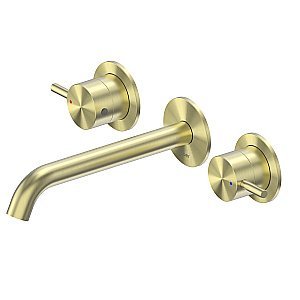 Смеситель для раковины Abber Wasser Kreis 316 AF81123BG-L золото брашированное купить в интернет-магазине сантехники Sanbest