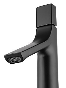 Смеситель для раковины высокий WONZON & WOGHAND The ONE, Черный матовый (WW-H1011-MB) купить в интернет-магазине сантехники Sanbest
