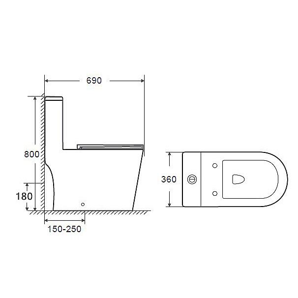 Инсталляция для унитаза Azario AZ-8010-1000 купить в интернет-магазине сантехники Sanbest