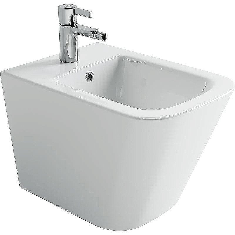 Биде подвесное Ceramica Nova Union CN4010 белое купить в интернет-магазине Sanbest