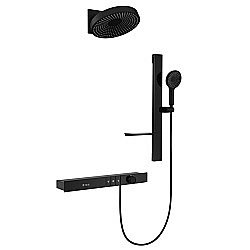 Душевая система Black&White Gravity GH9025NMB черная матовая купить в интернет-магазине сантехники Sanbest