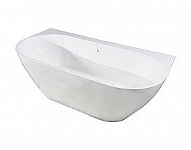 Ванна Эстет Майами silk 170x85,5 белая матовая купить в интернет-магазине Sanbest