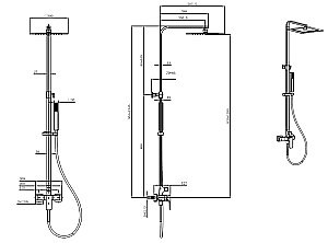 Душевая система Allen Brau Infinity 5.21012-31 купить в интернет-магазине сантехники Sanbest