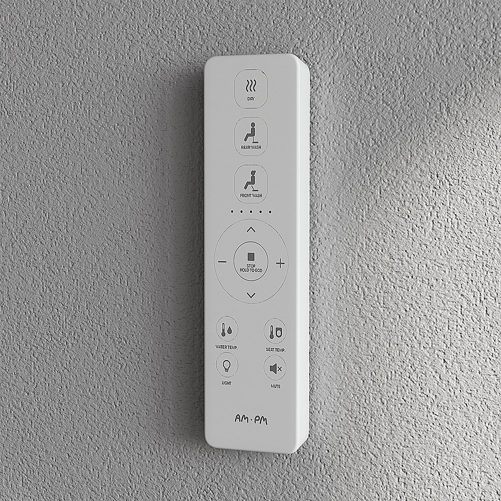 Унитаз подвесной AM.PM Func C8F1702SC белый, безободковый, функция биде купить в интернет-магазине Sanbest