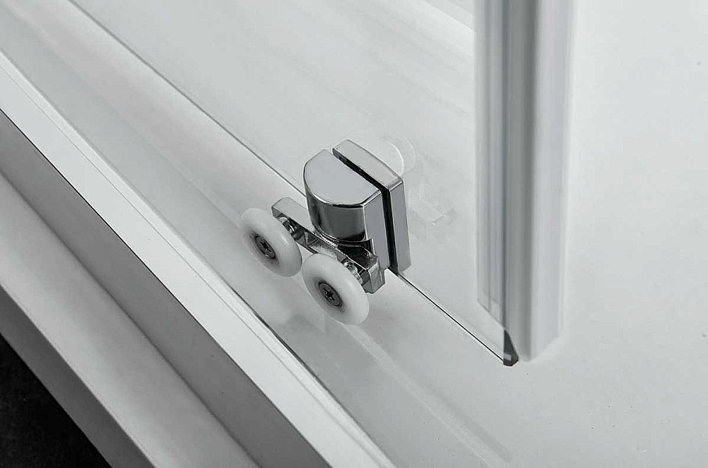 Душевой уголок Vincea ALPHA VSS-3AL800MT 80x80 стекло текстурное/профиль хром купить в интернет-магазине Sanbest