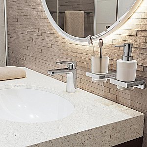 Диспенсер Hansgrohe AddStoris 41745000 хром купить в интернет-магазине сантехники Sanbest