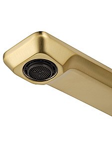 Смеситель для раковины встраиваемый WONZON & WOGHAND DIAMOND, Брашированное золото (WW-88869011- BG) купить в интернет-магазине сантехники Sanbest