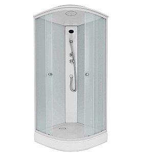 Душевая кабина Niagara Promo P90/13/MT, раздвижные двери, низкий поддон, тропический душ купить в интернет-магазине Sanbest