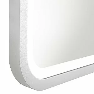 Зеркало Art&Max GENOVA AM-Gen-900-800-DS-F-White в ванную от интернет-магазине сантехники Sanbest