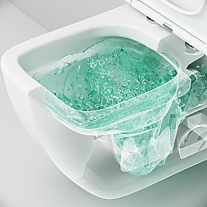 Унитаз подвесной AM.PM Gem C901701SC белый, безободковый купить в интернет-магазине Sanbest