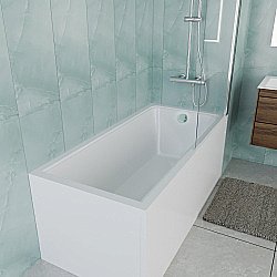 Ванна акриловая Vincea VBT-2G150-LG 150x70 белая с ножками купить в интернет-магазине Sanbest