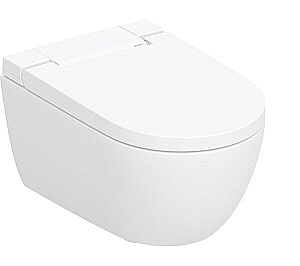 Унитаз-биде Geberit AquaClean Alba 146.350.01.1 белый, с крышкой микролифт, безободковый купить в интернет-магазине Sanbest