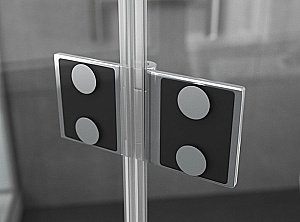 Душевой уголок Ambassador Diamond 12011110 100x100 стекло прозрачное/профиль хром купить в интернет-магазине Sanbest