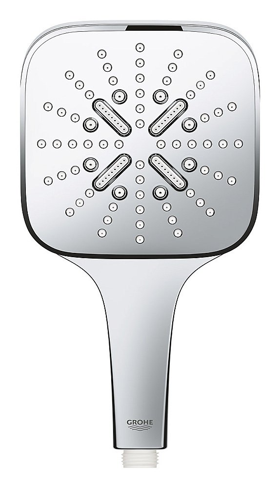 Душевая лейка Grohe Rainshower SmartActive Cube 26550000 хром купить в интернет-магазине сантехники Sanbest