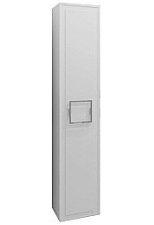 Пенал LA FENICE Cubo Bianco 30 белый/ручка хром для ванной в интернет-магазине сантехники Sanbest