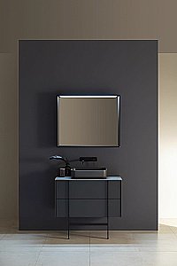 Тумба с раковиной Allen Brau Reality 80 1.32005.AM антрацит матовый для ванной в интернет-магазине Sanbest