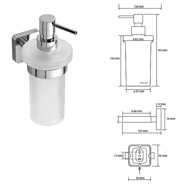 Диспенсер Bemeta Tasi 154109042 купить в интернет-магазине сантехники Sanbest