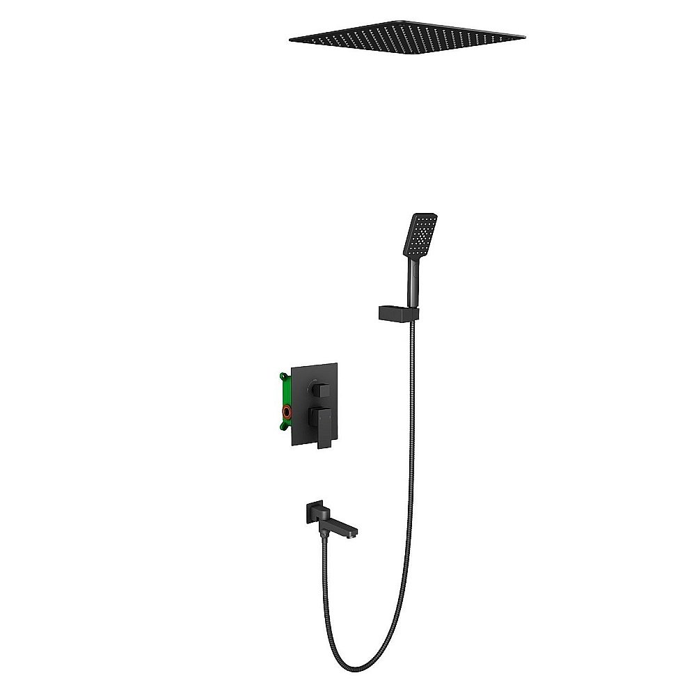 Душевая система Timo Selene SX-2039/03SM черная матовая купить в интернет-магазине сантехники Sanbest