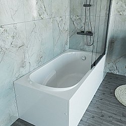 Ванна акриловая Vincea VBT-2A150-LG 150x75 белая с ножками купить в интернет-магазине Sanbest