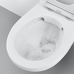 Унитаз подвесной Grohe Bau Ceramic 39427000 безободковый купить в интернет-магазине Sanbest