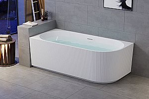 Акриловая ванна Royal Bath NERO RB710301-GD 170х78 белый купить в интернет-магазине Sanbest