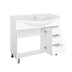 Тумба с раковиной Style Line Жасмин 100 для ванной в интернет-магазине Sanbest