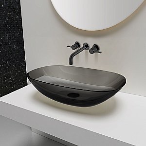 Смеситель для раковины Vincea Groove VBFW-4G1MB черный купить в интернет-магазине сантехники Sanbest