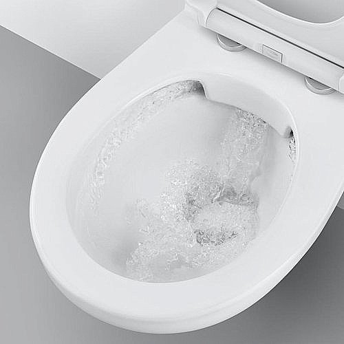 Унитаз подвесной Grohe Bau Ceramic 39427000 безободковый купить в интернет-магазине Sanbest