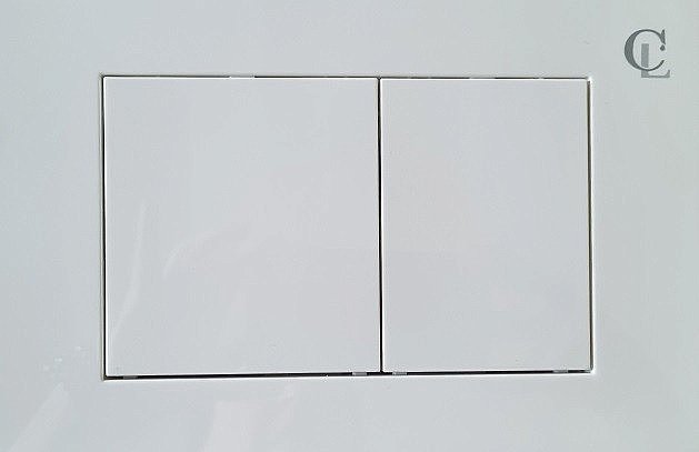 Кнопка для инсталляции CeramaLux LC-014 белая купить в интернет-магазине сантехники Sanbest