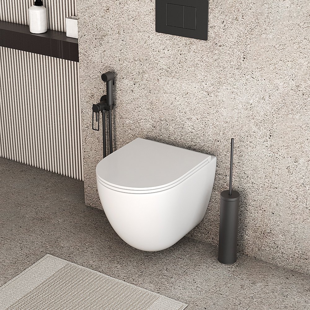 Унитаз подвесной Grossman Tornado GR-4455SQC купить в интернет-магазине Sanbest