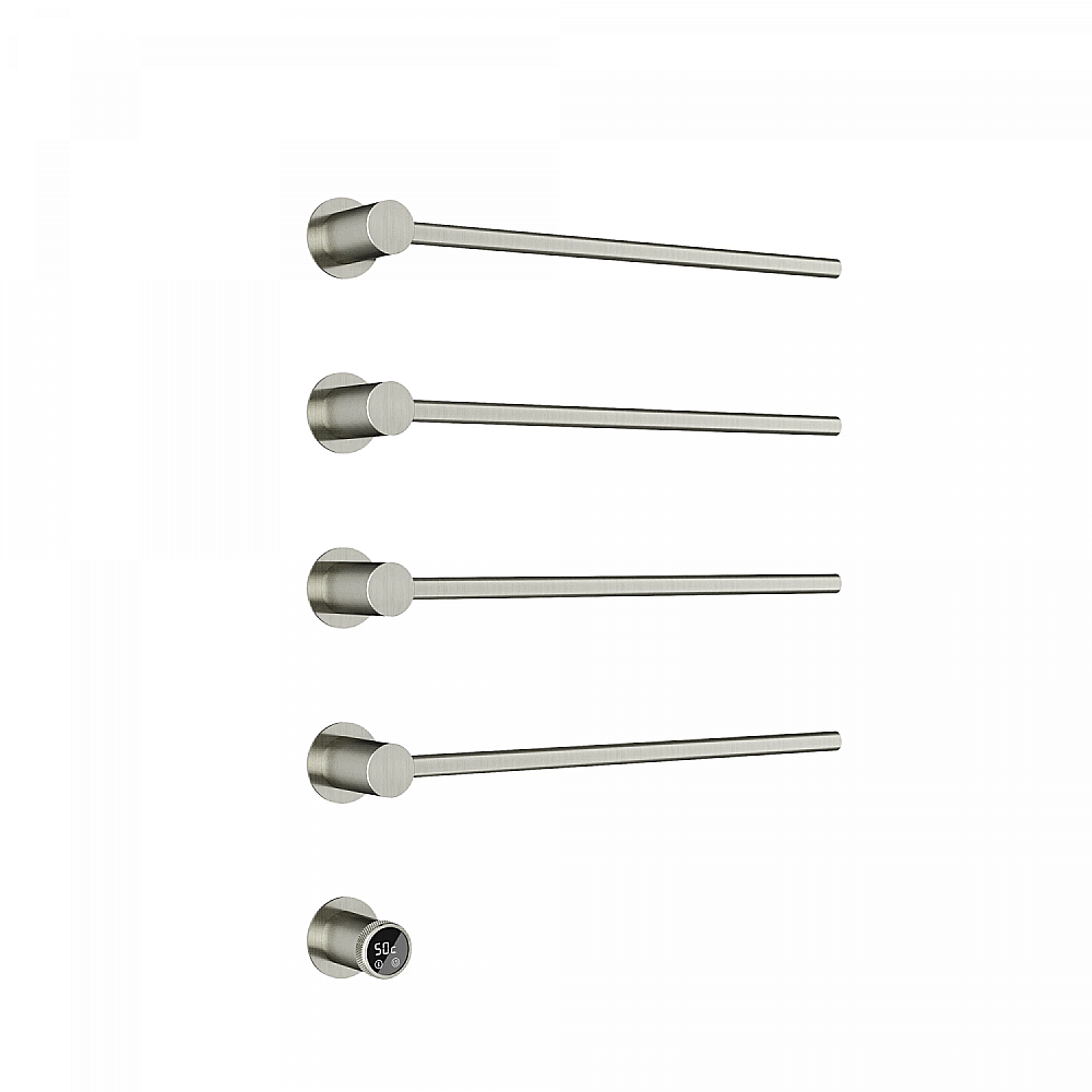 Полотенцесушитель электрический Sancos Linea SC14001BN брашированный никель купить в интернет-магазине сантехники Sanbest