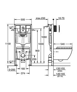 Система инсталляции Grohe Solido Euro Ceramic Bundle 39536000 купить в интернет-магазине сантехники Sanbest