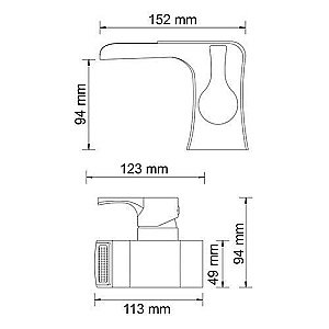 Смеситель для раковины WasserKRAFT Berkel 4869 купить в интернет-магазине сантехники Sanbest