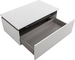 Нижняя тумба Cezares SLIDER-800-1C-PI-BO белый для ванной в интернет-магазине сантехники Sanbest