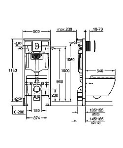 Система инсталляции Grohe Solido Euro Ceramic Bundle 39536000 купить в интернет-магазине сантехники Sanbest