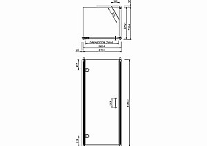Душевой уголок Burlington C21/C12 90x76 стекло прозрачное/профиль хром купить в интернет-магазине Sanbest