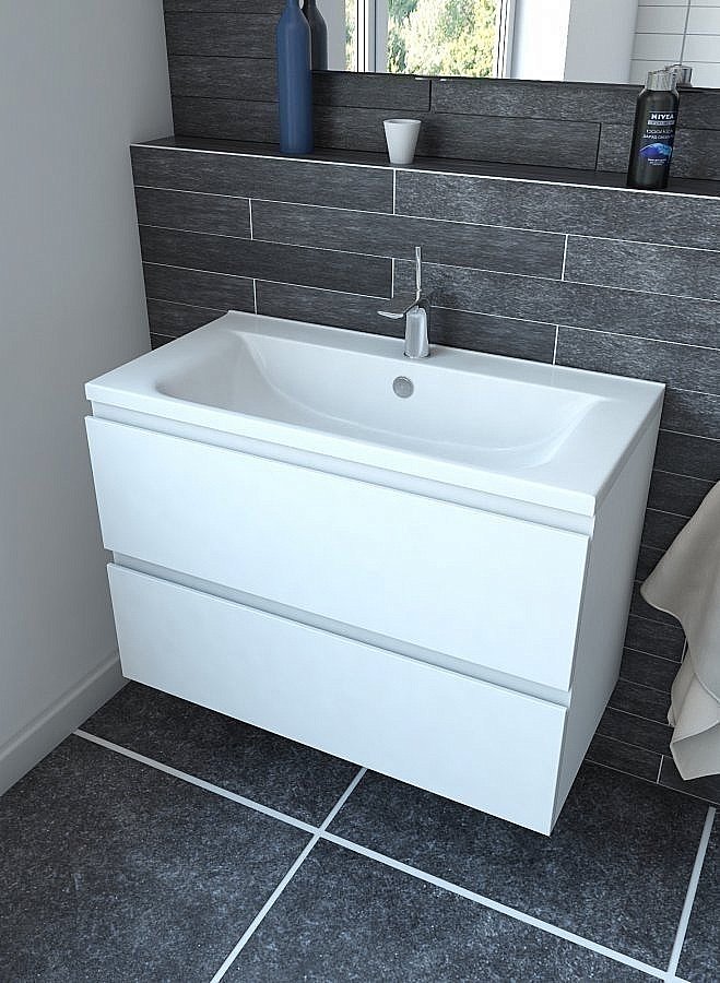 Тумба с раковиной Эстет Bali 90 для ванной в интернет-магазине Sanbest