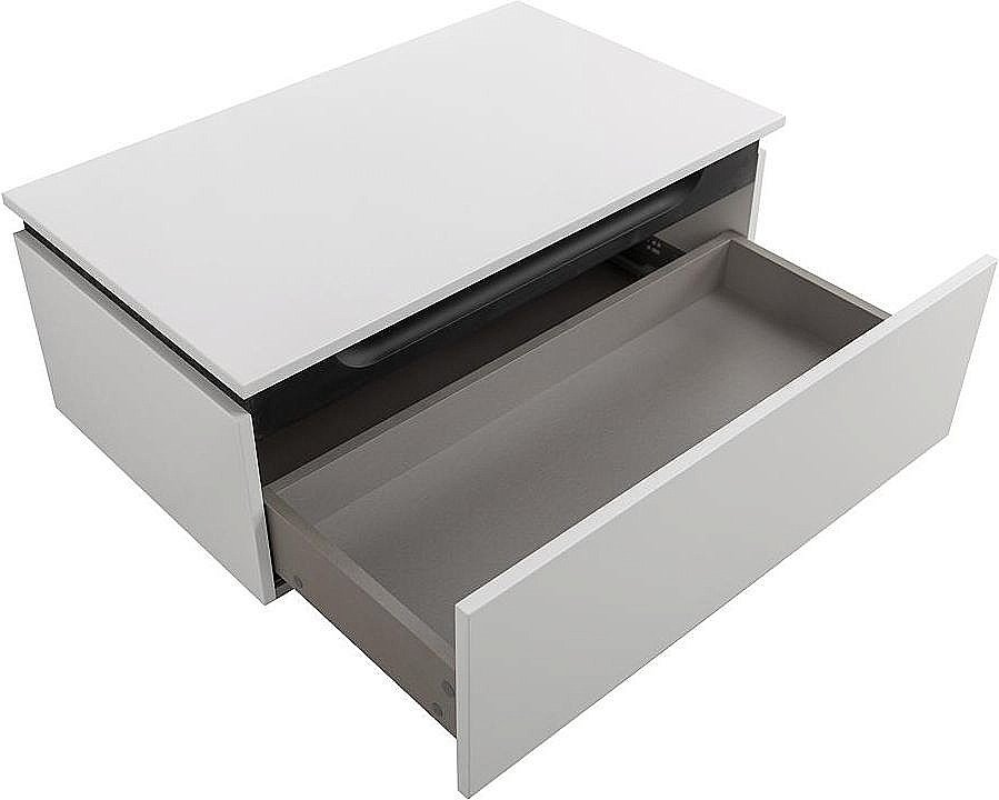 Нижняя тумба Cezares SLIDER-800-1C-PI-BO белый для ванной в интернет-магазине сантехники Sanbest