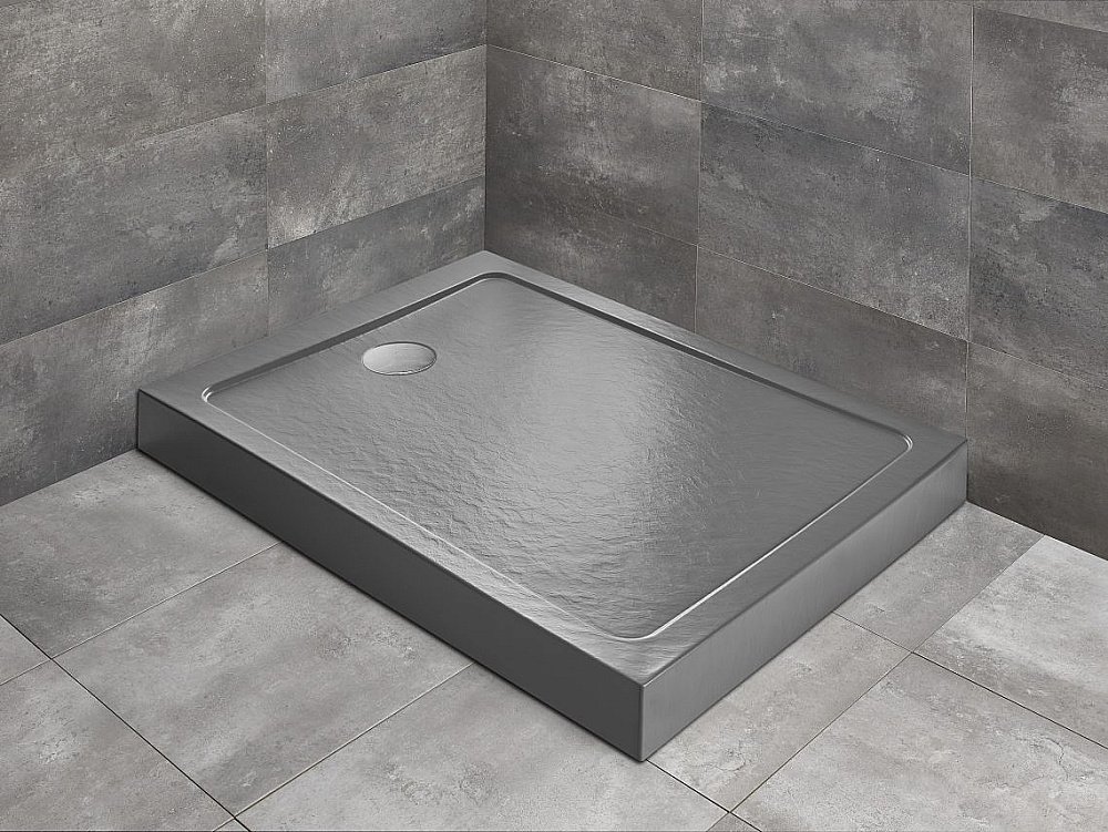 Душевой поддон Radaway Doros F Compact 90x70 SDRFP9070-05-64S антрацит купить в интернет-магазине Sanbest