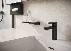 Стакан Hansgrohe AddStoris 41749670 черный купить в интернет-магазине сантехники Sanbest