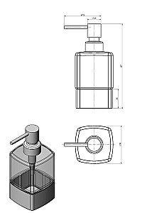 Диспенсер Langberger Alster 11323A купить в интернет-магазине сантехники Sanbest