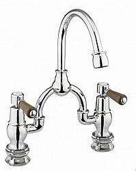 Смеситель для раковины Burlington Regent KER27-QT WAL купить в интернет-магазине сантехники Sanbest