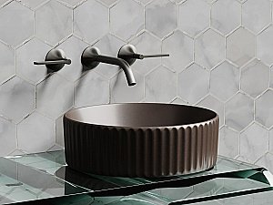 Раковина Ceramica Nova Element CN6057MDB темно-коричневая матовая купить в интернет-магазине Sanbest